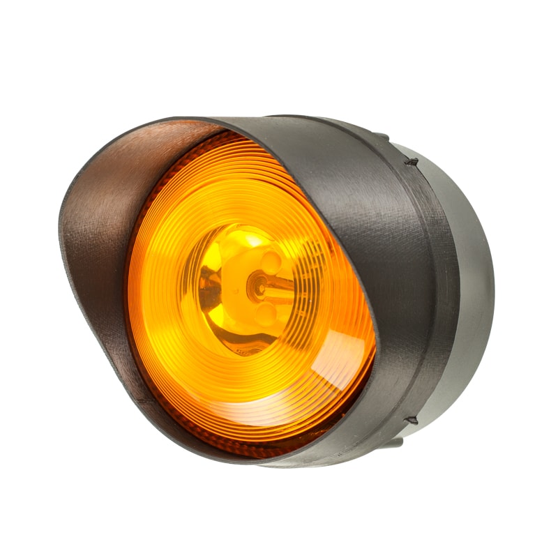 MOFLASH LED TL Series Surface Mount LED Traffic Light Modules Beacons MOFLASH Amber 8-20VAC/DC - BNR Industrial Automation