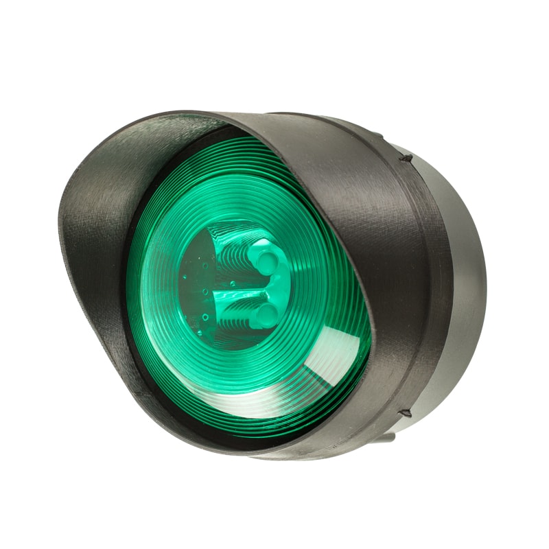 MOFLASH LED TL Series Surface Mount LED Traffic Light Modules Beacons MOFLASH Green 8-20VAC/DC - BNR Industrial Automation