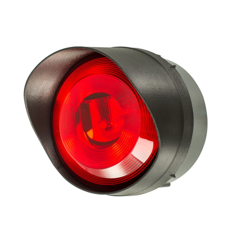 MOFLASH LED TL Series Surface Mount LED Traffic Light Modules Beacons MOFLASH Red 8-20VAC/DC - BNR Industrial Automation
