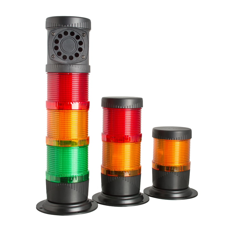 MOFLASH LED-TLM Series Industrial LED ECO Stack Light Beacons Traffic Light MOFLASH - BNR Industrial Automation