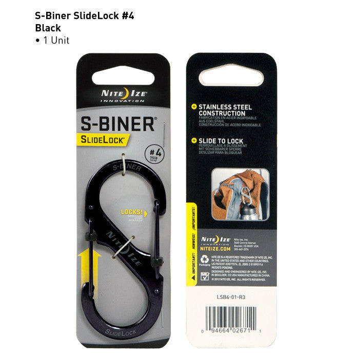 Nite Ize Innovation S-Biner SlideLock - BNR Industrial