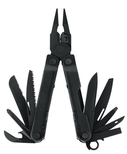 Leatherman Rebar Multi-Tool with Black Nylon Sheath Multitool Leatherman Rebar Black Oxide - MOLLE Sheath - BNR Industrial Automation