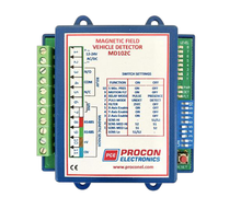 PROCON ELECTRONICS MD102 Magnetic Field Vehicle Detector Loop - 12-24VDC, Programmable Probe, Controller Module Required Sensors PROCON ELECTRONICS MD102C - MD102 Control Unit - BNR Industrial Automation