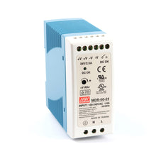 MEAN WELL MDR-60 DIN Rail PSU Power Supplies Mean Well - BNR Industrial Automation