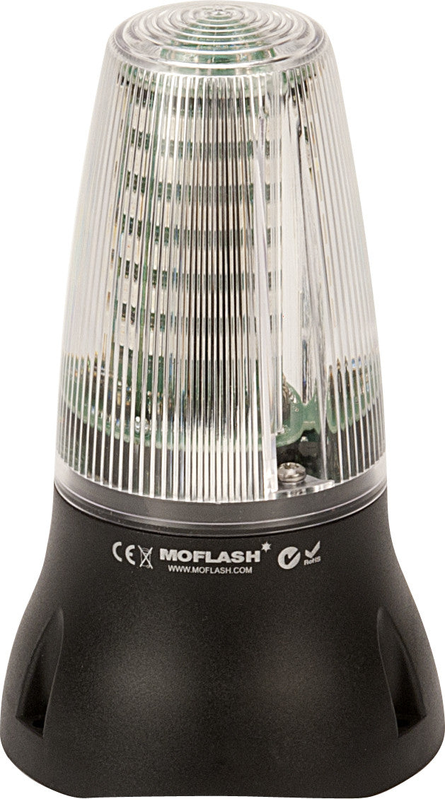MOFLASH MOFLASH LEDA125 Tri Colour LED Beacons with Buzzer - BNR Industrial