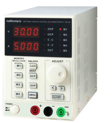 multicomp PRO 72-10503 Bench Top Power Supply, Linear, Adjustable, 1 Output, 0V-30 V, 0A-5A Power Supplies multicomp PRO - BNR Industrial Automation