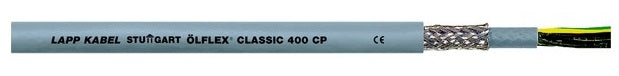 LAPP KABEL LAPP KABEL ÖLFLEX® CLASSIC 400 CP, Shielded Durable PUR Control Cable, Oil and Abrasion Resistant - BNR Industrial