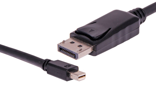 1.8m Mini DisplayPort Male to DisplayPort Male Cable BNR - BNR Industrial Automation