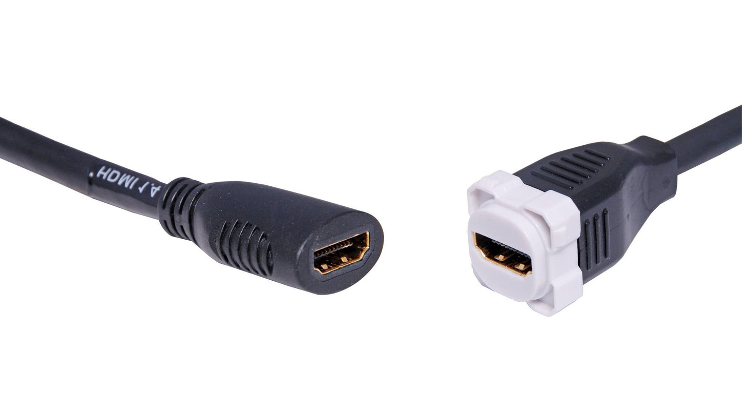 HDMI 1.4 to Flylead Clipsal Style Clip-In Mechanism Mechanisms BNR - BNR Industrial Automation