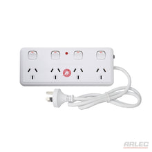 ARLEC 4 Outlet 4 Switch Surge Powerboard - PB45 Arlec - BNR Industrial Automation