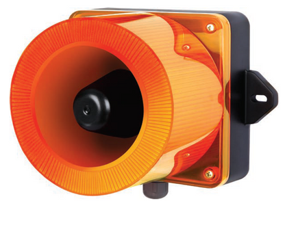 Qlight QWCD35SD 115dB Max 31 Tone Electronic Sounder/Beacon with 5ch MP3 Playback Sounder Qlight - BNR Industrial Automation