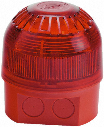 Klaxon Sonos Beacon - LED, 17-60VDC Beacon Klaxon Red Deep Base - BNR Industrial Automation