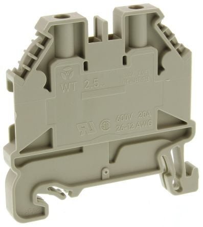 Wieland Selos WT 2.5mm² Terminal with Screw Connection wieland Grey - BNR Industrial Automation
