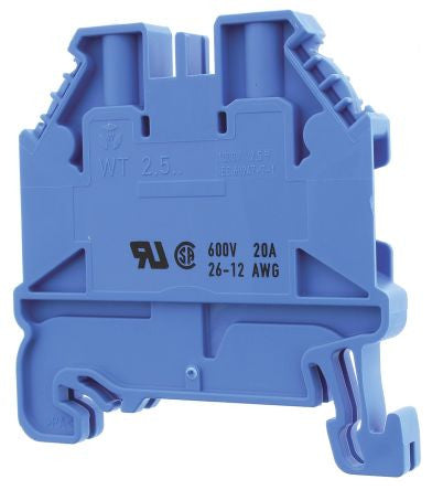 Wieland Selos WT 2.5mm² Terminal with Screw Connection wieland Blue - BNR Industrial Automation