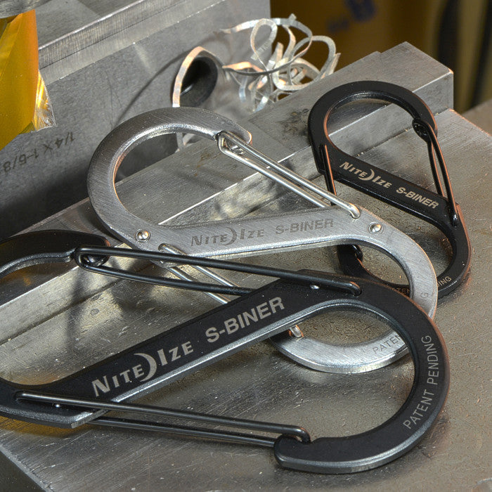 Nite Ize Innovation S-Biner - Stainless Steel - BNR Industrial