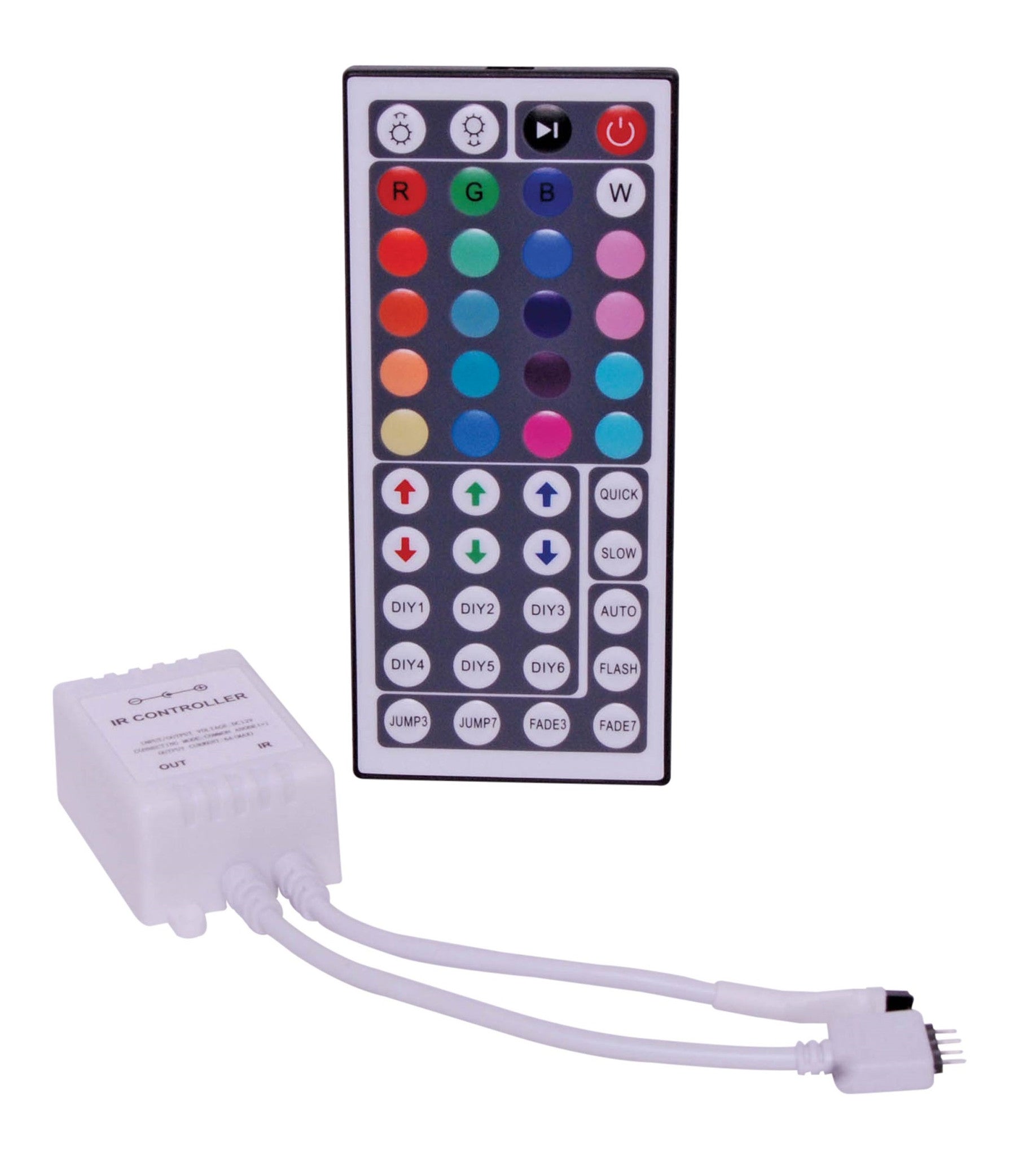 BNR Unit Controller And Infra Red Remote for RGB lights - BNR Industrial