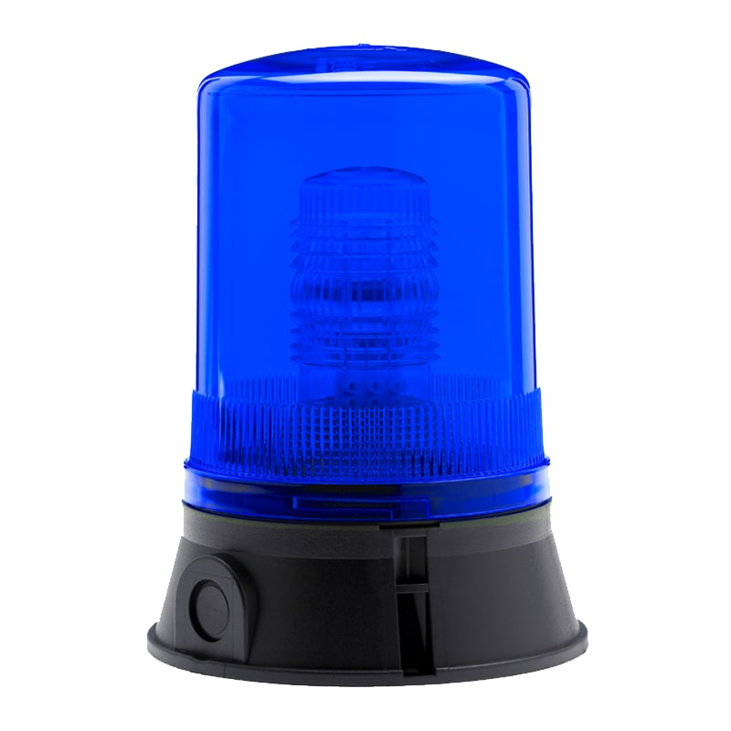 MOFLASH X401-400 Series 10J Xenon Beacon Beacons MOFLASH Blue 12/24VDC - BNR Industrial Automation