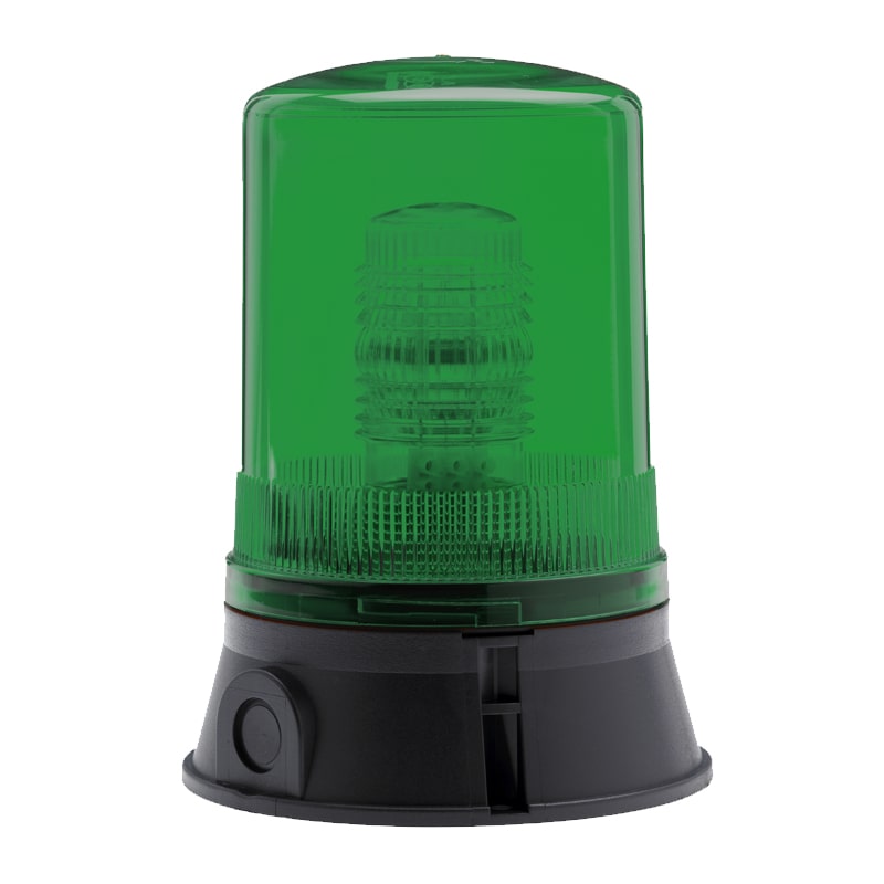 MOFLASH X401-400 Series 10J Xenon Beacon Beacons MOFLASH Green 12/24VDC - BNR Industrial Automation