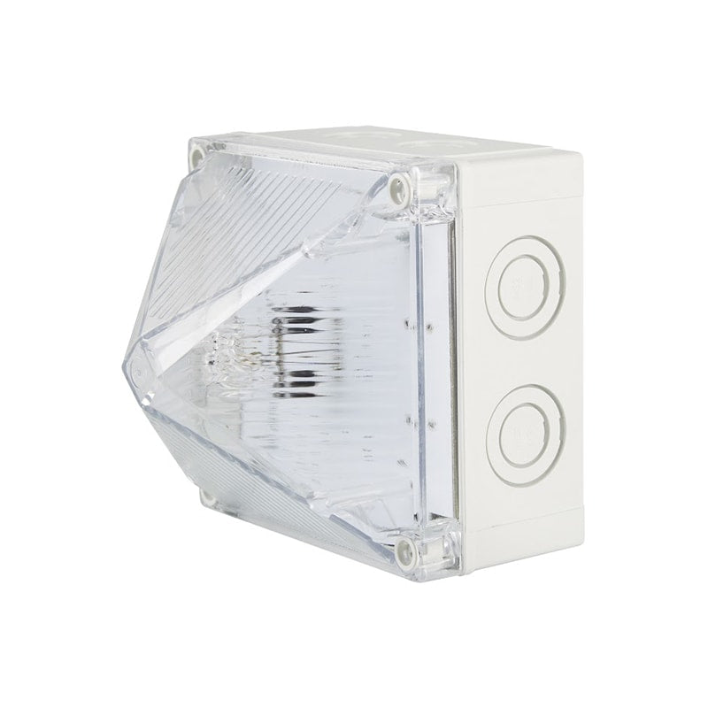 MOFLASH X700 Series 15J Xenon Beacon 230VAC Beacons MOFLASH 230VAC Clear - BNR Industrial Automation