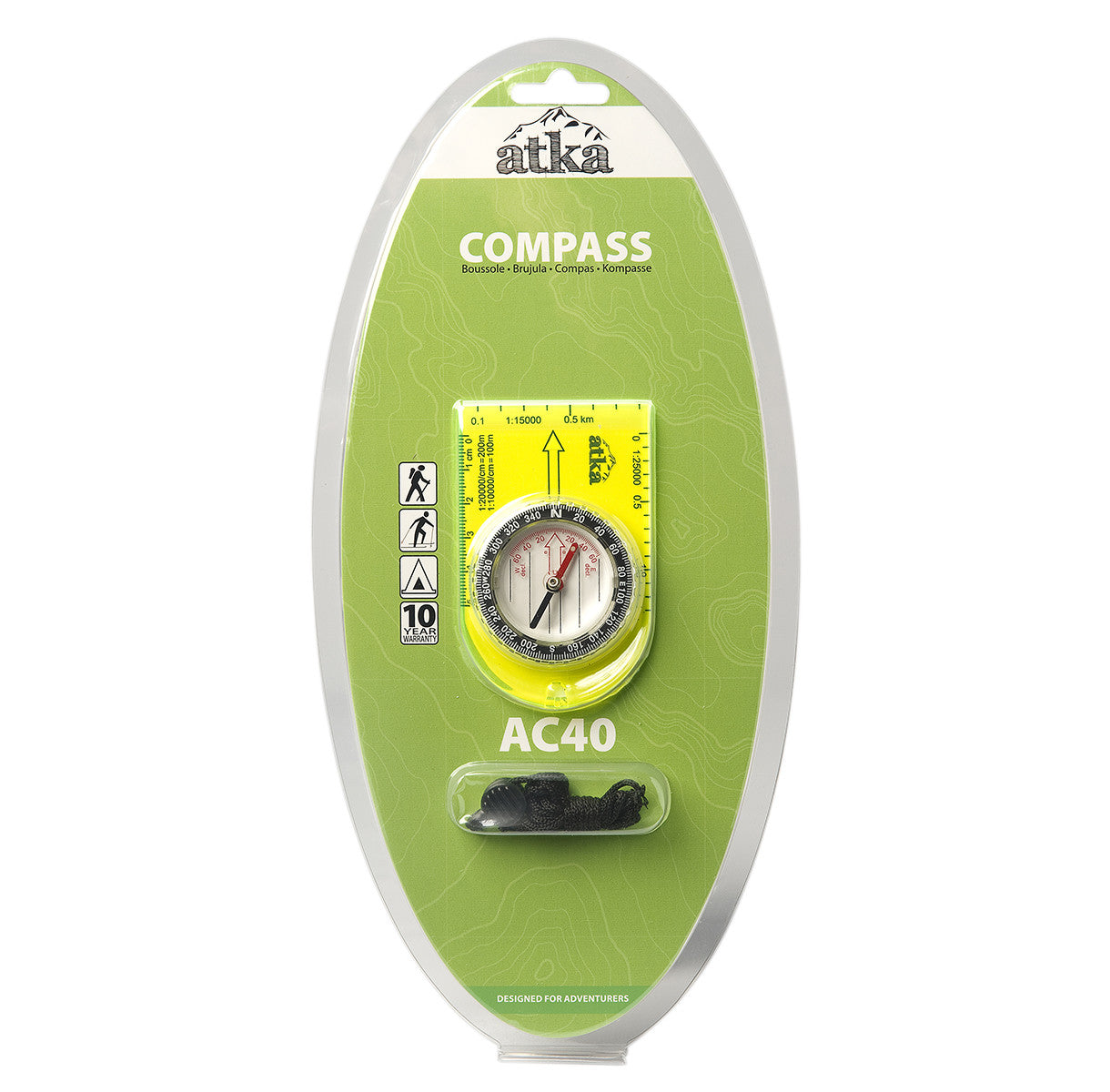 Atka Atka AC40 Compact Baseplate Compass - BNR Industrial