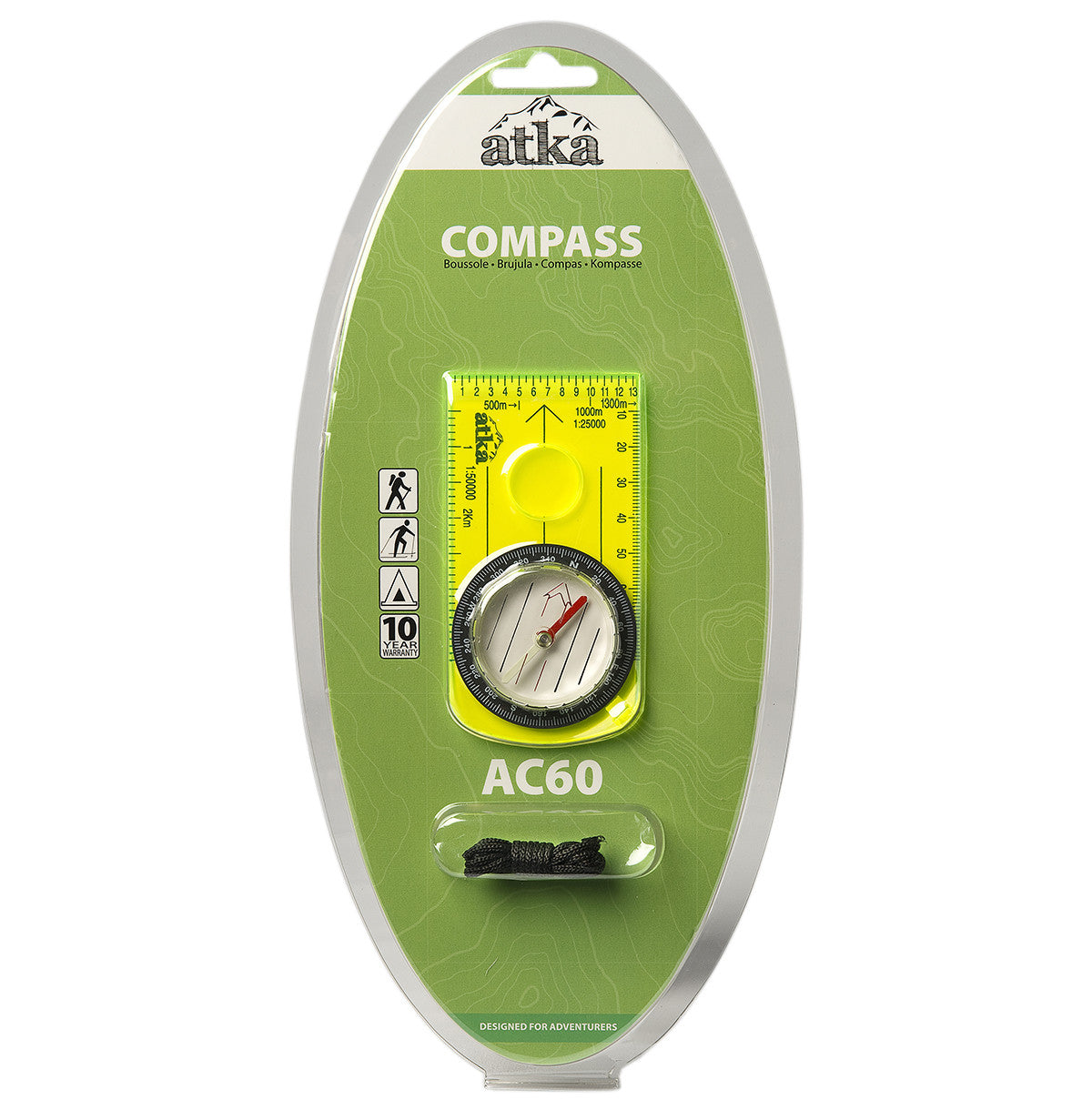 Atka Atka AC60 Baseplate Compass - BNR Industrial