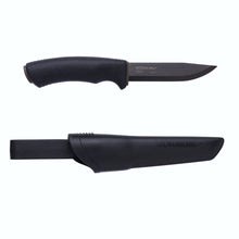 Morakniv Bushcraft Black High Carbon Steel Outdoor Knife with Clam Sheath Knives Morakniv - BNR Industrial Automation