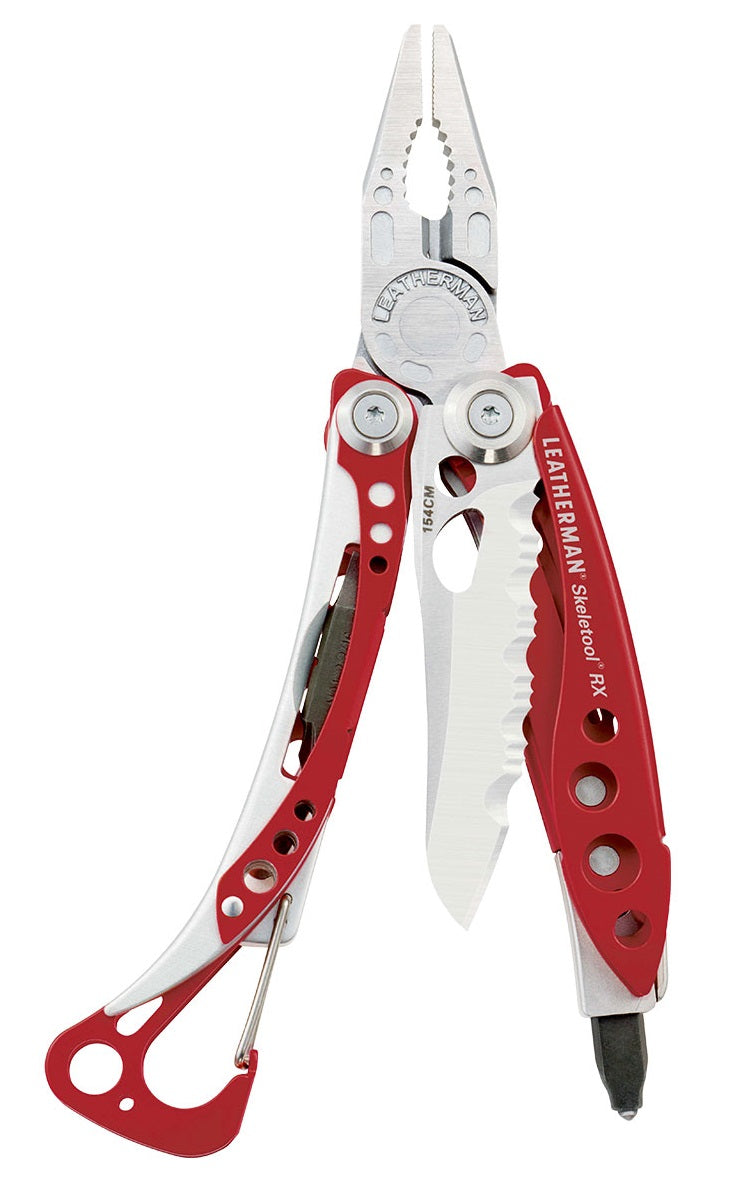 Leatherman Skeletool RX - Rescue Model Multitool Leatherman Red - BNR Industrial Automation