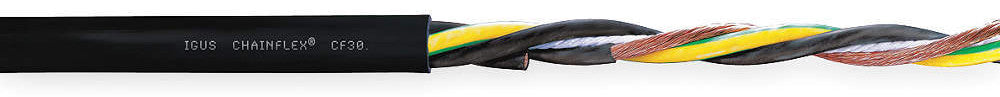 igus Chainflex CF30 Power Cable - Oil Resistant, Flame Retardant Cable igus - BNR Industrial Automation