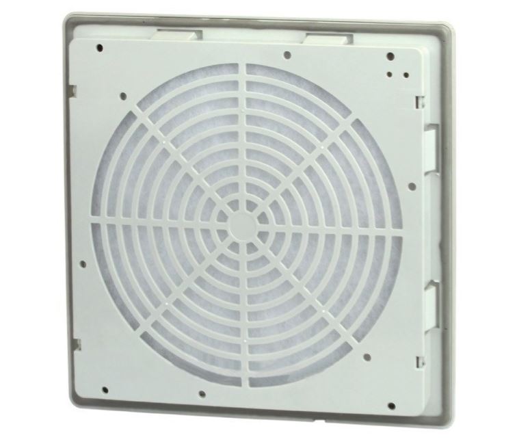 LINKWELL FK5521.300 Exit Filter, Panel Mount, RAL7035, IP54, 109x109mm Fans LINKWELL - BNR Industrial Automation