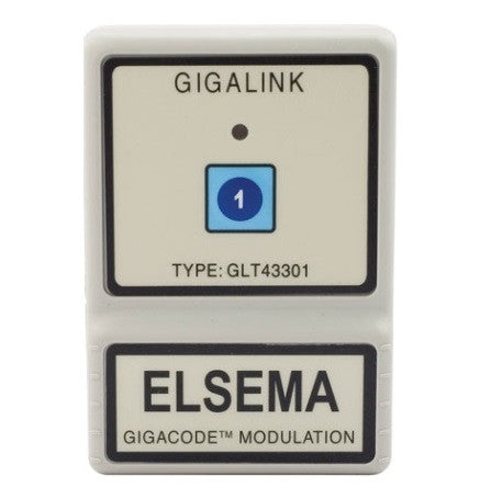 ELSEMA GLT 433MHz GIGALINK™ Series Remote Controls Wireless Elsema GLT43301 - 1 Channel Remote - BNR Industrial Automation