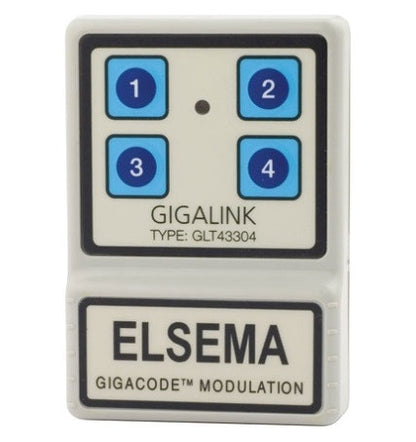 ELSEMA GLT 433MHz GIGALINK™ Series Remote Controls Wireless ELSEMA GLT43304 - 4 Channel Remote - BNR Industrial Automation