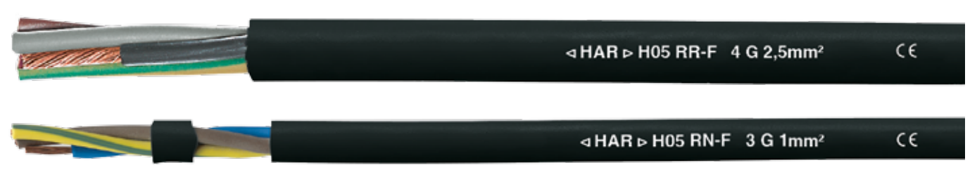 HELUKABEL HELUKABEL H05RR-F & H05RN-F Rubber Flexible Cable, Resistant to Oils and Fats. - BNR Industrial
