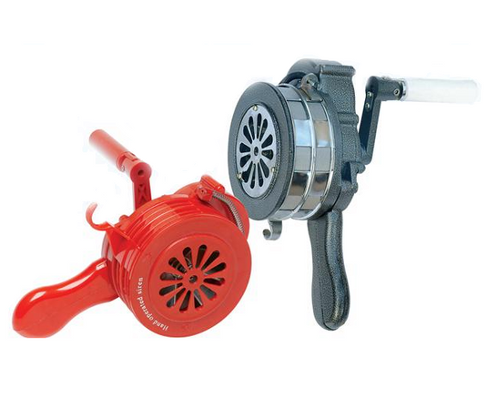 LK100 Portable Hand Operated Siren - 110dB @ 1m Siren BNR - BNR Industrial Automation