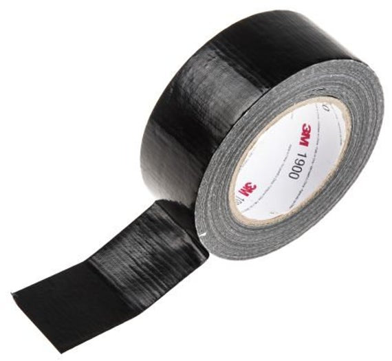 3M 3M 1900 PE Coated Duct Tape 50mm x 50m x 0.17mm - BNR Industrial