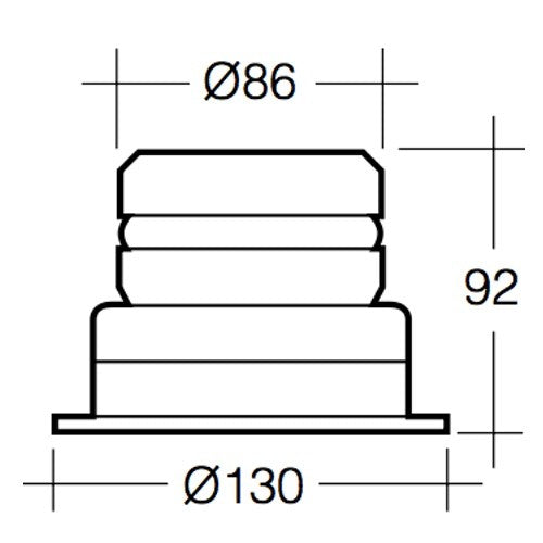 12-24VDC LED Strobe Light with Magnetic Base for Vehicles Beacon Response - BNR Industrial Automation