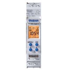 theben TR 609 top2 S Digital time switch with weekly program, pulse and cycle - 6090101 Timer theben - BNR Industrial Automation