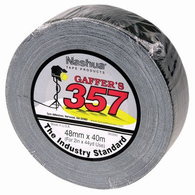 Nashua Gaffer Tape - 40mt - Black Tools BNR - BNR Industrial Automation