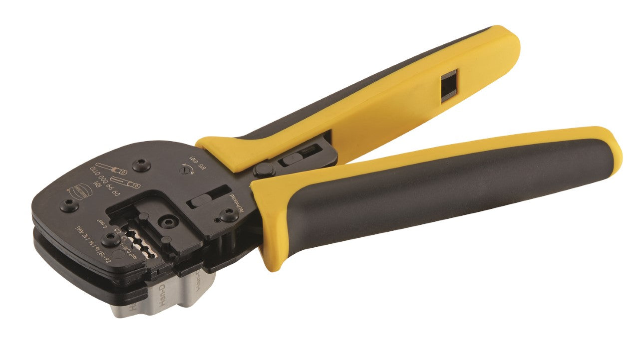 HARTING HARTING Han Ratchet Crimp Tool 09990000110 - Han D®: 0.14-1.5mm², Han E®: 0.5-4mm², Han C®: 1.5-4mm² - BNR Industrial