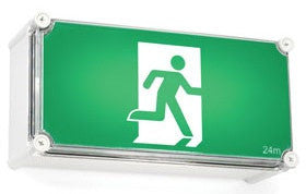 Clevertronics Weatherproof Exit Luminaire - BNR Industrial